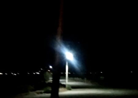 مطالبه شهروند زرندی در مورد برج نور در محور زرند به سمت رفسنجان